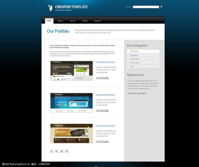 藍(lán)色網(wǎng)頁設(shè)計圖片 現(xiàn)代網(wǎng)頁設(shè)計的視覺魅力